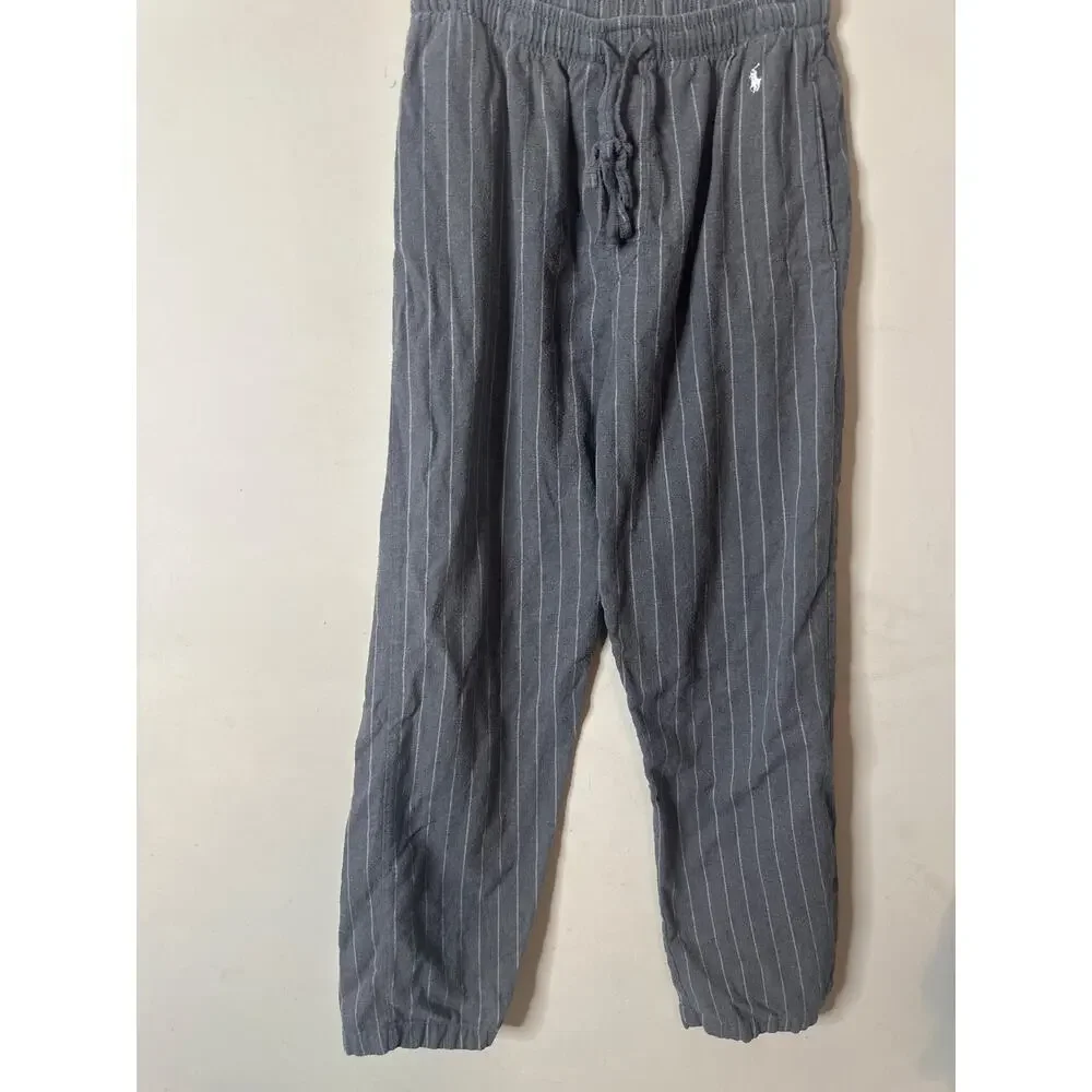 Polo Ralph Lauren Men's Lightweight Cotton Logo Pajama Pants M A - Picture 1 of 5